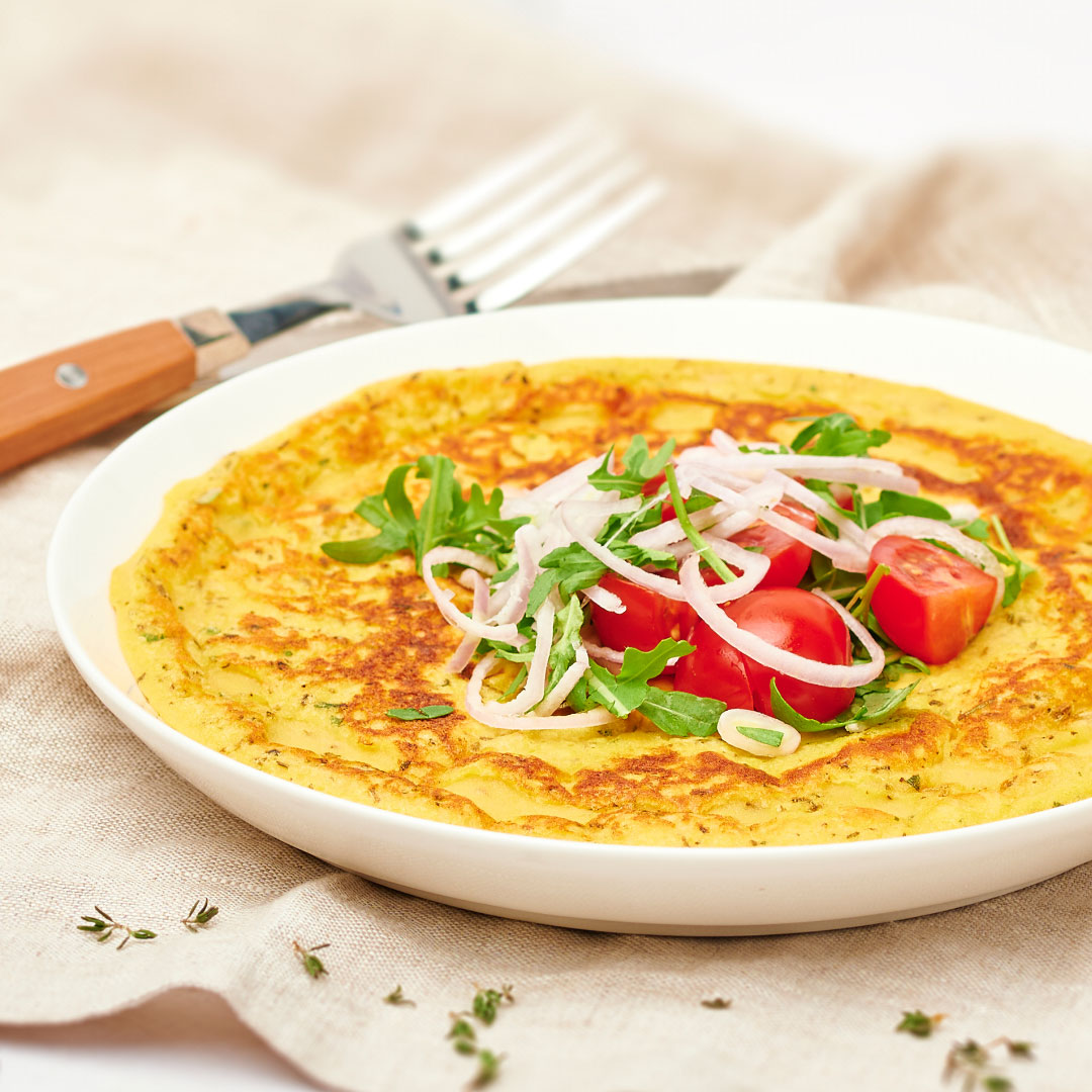 Omelette with herbs