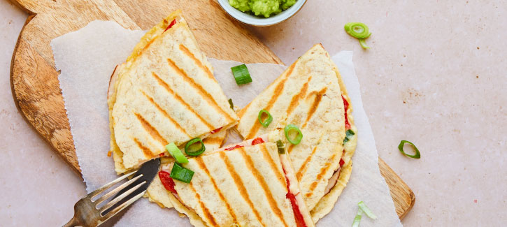 Quesadillas mit Guacamole