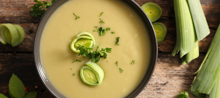 Cremige Lauchsuppe, Low Carb Rezept