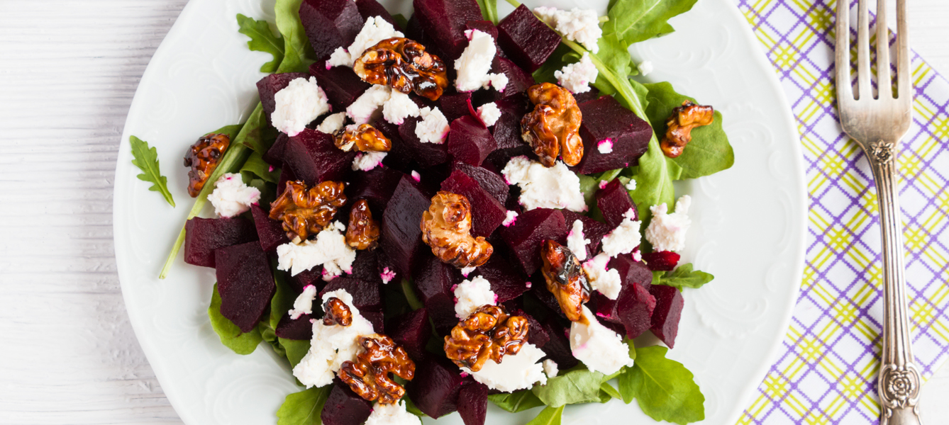 Rote-Bete-Salat mit Feta