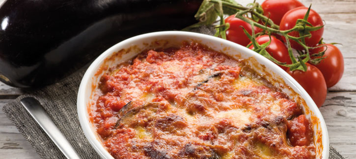 Auberginen-Lasagne