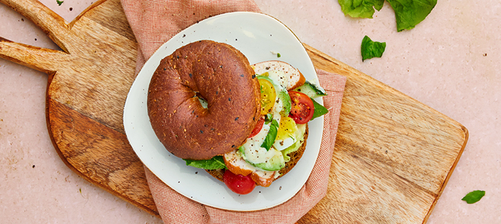 Gesunder Bagel