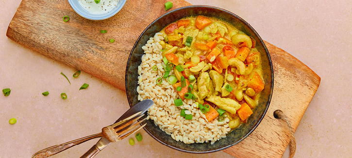 Butter Chicken mit Risoni
