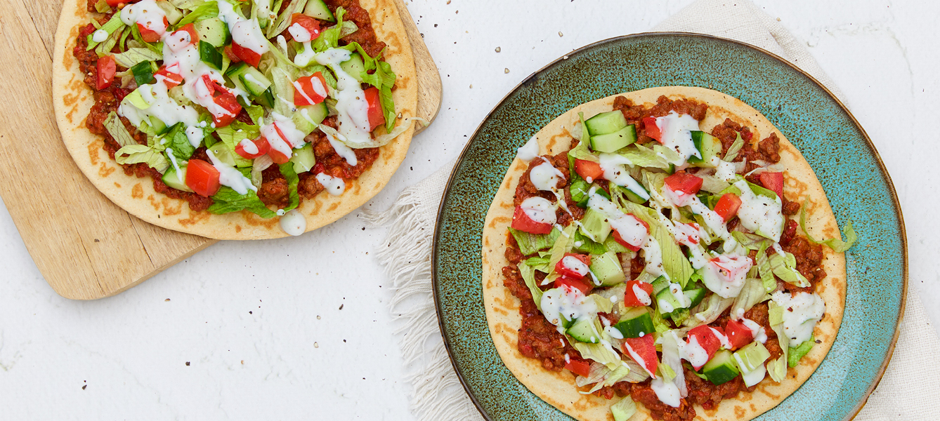 Gesunde Türkische Pizza