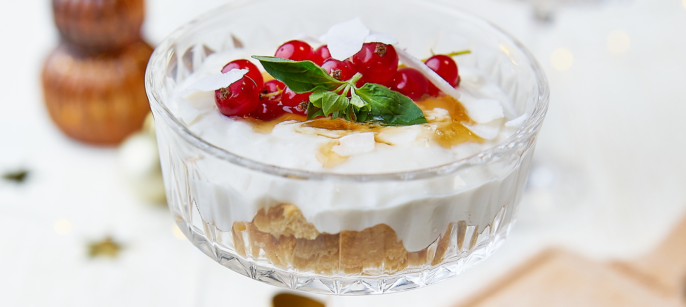 Kokos Panna Cotta mit Gesalzenem Karamellsirup, Low Carb Rezept