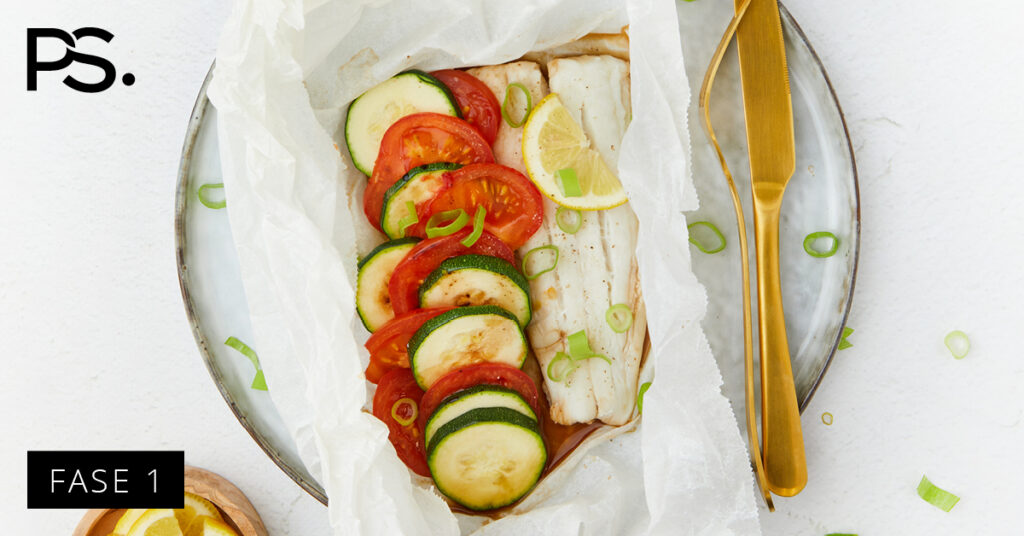 Mediterranes Fischpäckchen
