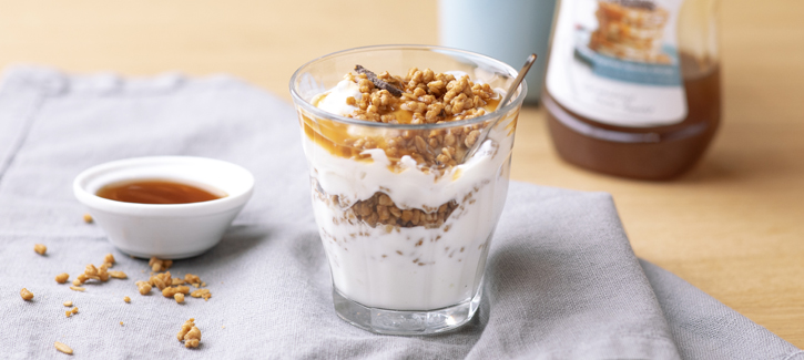 Schokoladen-Pekan-Karamell-Trifle